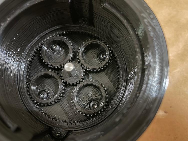 3D print(ed/ing) Robot arm part II (UPDATE)